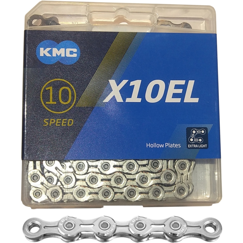 Łańcuch KMC X10EL srebrny