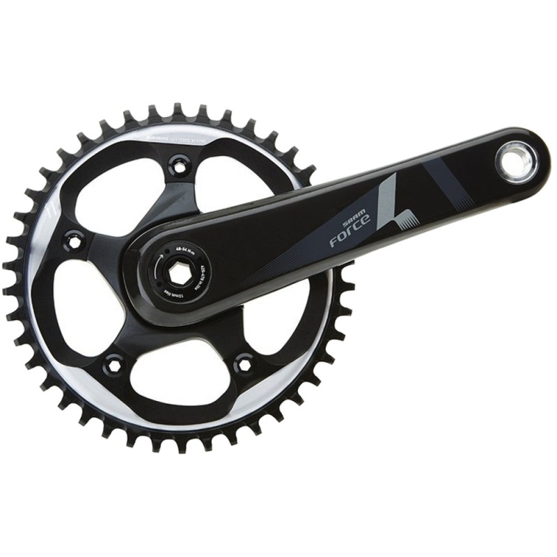 SRAM Force 1 Korba rowerowa szosowa 1x11rz. BB386 110BCD 42z. czarna