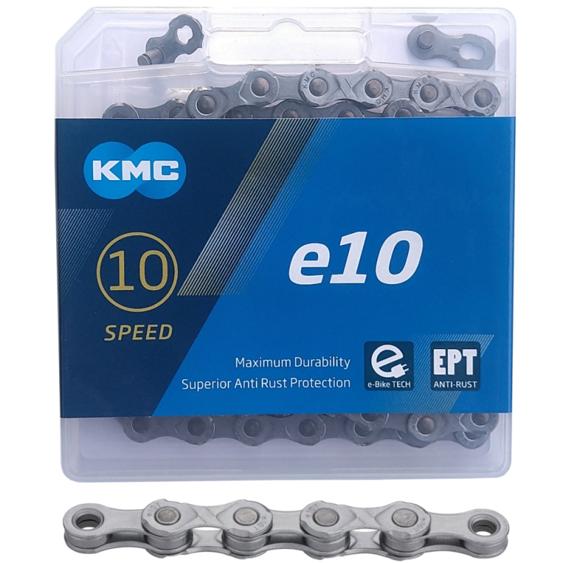 Łańcuch KMC e10 EPT srebrny
