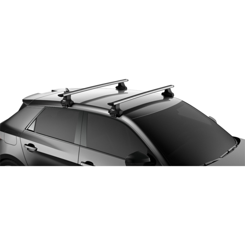 Bagażnik Dachowy Thule WingBar Evo Skoda Fabia 5-dr Hatchback Mk. III 2015- dach normalny srebrny
