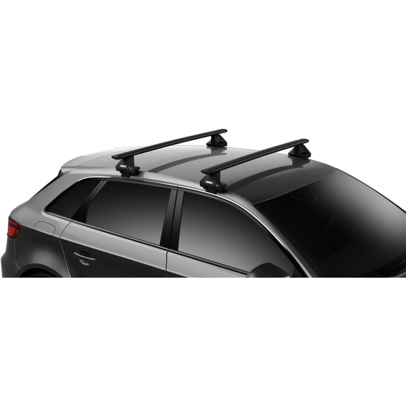 Bagażnik Dachowy Thule WingBar Evo Skoda Superb 4-dr Sedan Mk II 2008-2015 dach normalny czarny