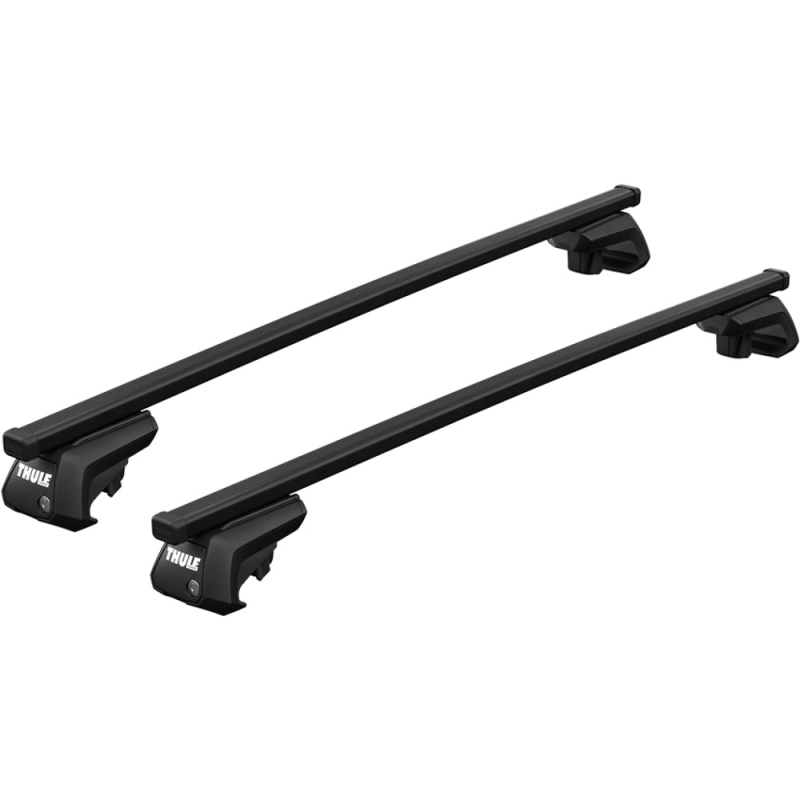 Bagażnik Dachowy Thule SquareBar Evo Renault Laguna 5-dr Kombi III 2008-2015 na relingi czarny