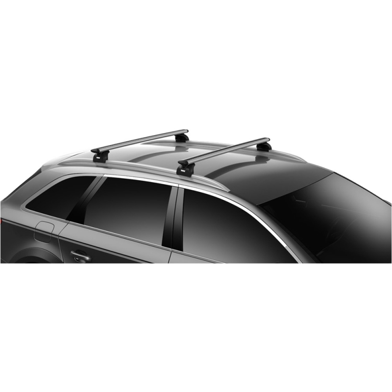 Bagażnik Dachowy Thule WingBar Evo Kia Niro 5-dr SUV 2016- zintegrowane relingi srebrny