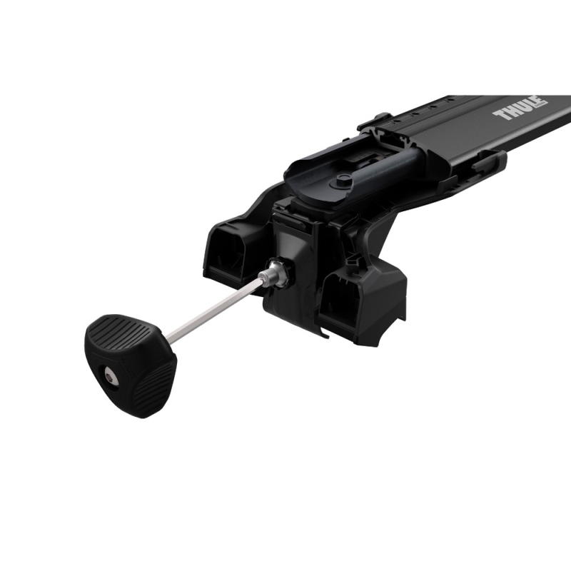 Bagażnik Dachowy Thule WingBar Edge Seat Ibiza ST 5-dr Kombi 2010-2017 zintegrowane relingi czarny