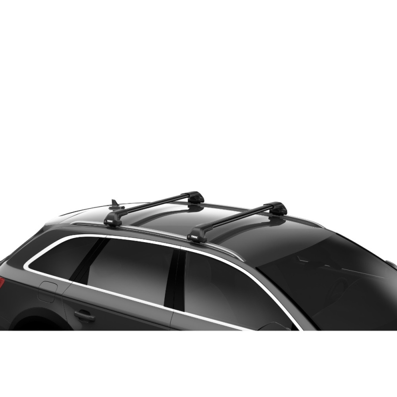 Bagażnik Dachowy Thule WingBar Edge Seat Ibiza ST 5-dr Kombi 2010-2017 zintegrowane relingi czarny