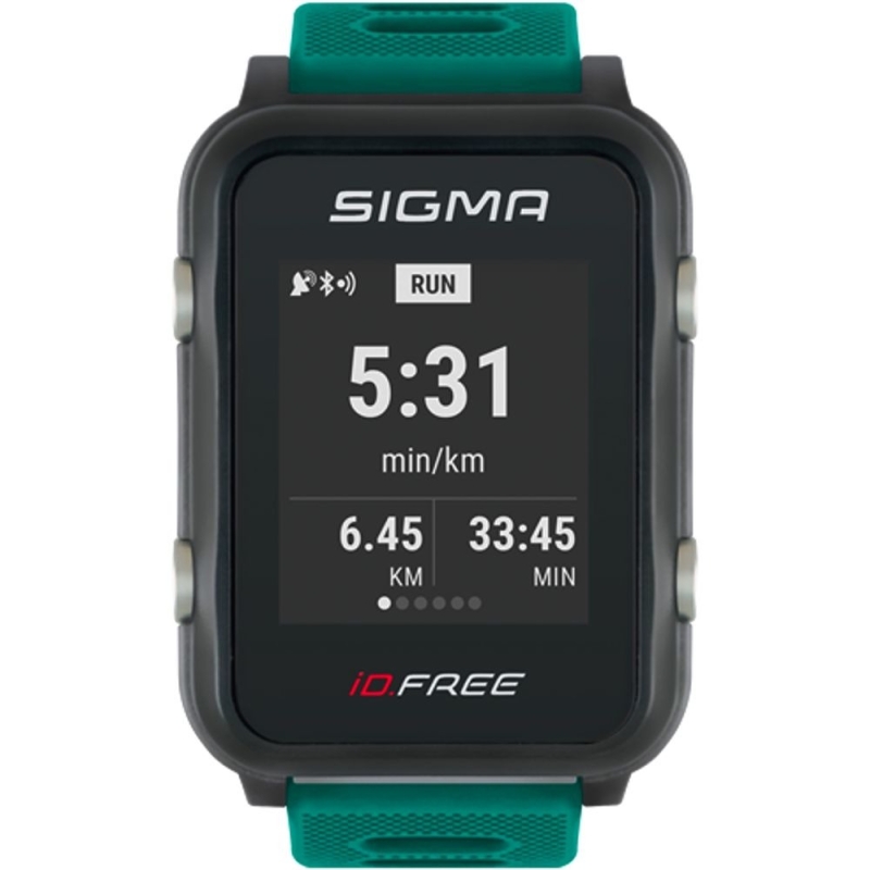Zegarek sportowy Sigma iD.Free.HR GPS zielony