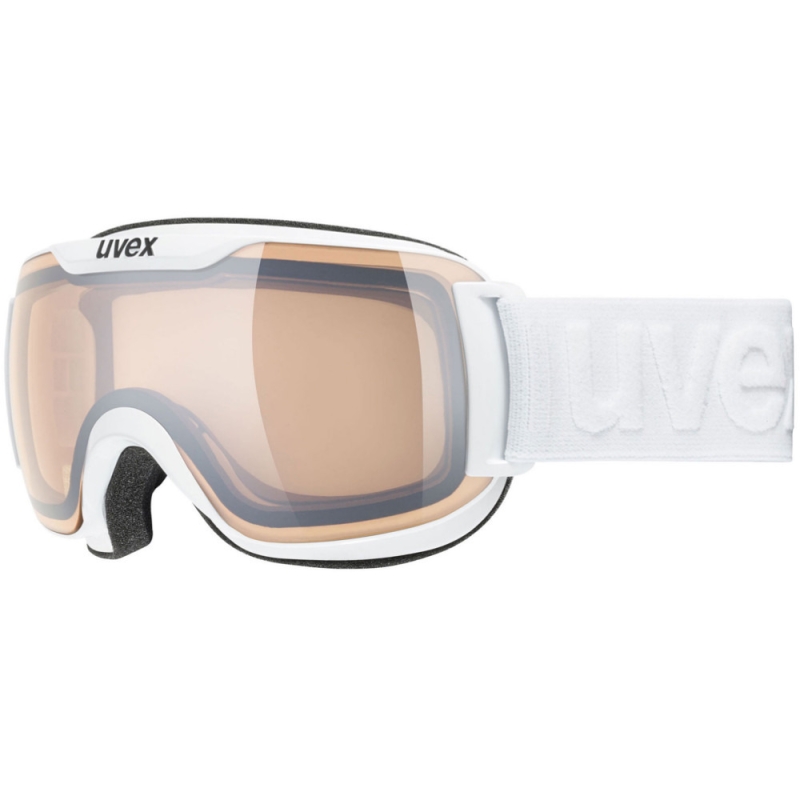 Uvex Downhill 2000 S V Gogle narciarskie variomatic white mirror silver