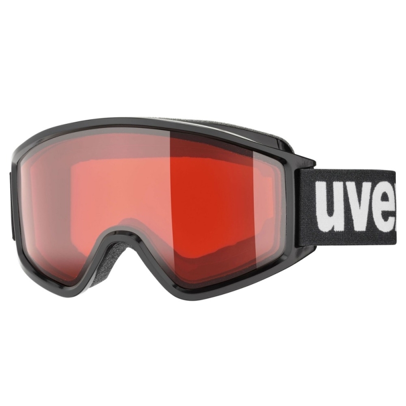 Gogle narciarskie Uvex G.GL 3000 LGL czarno-czerwone