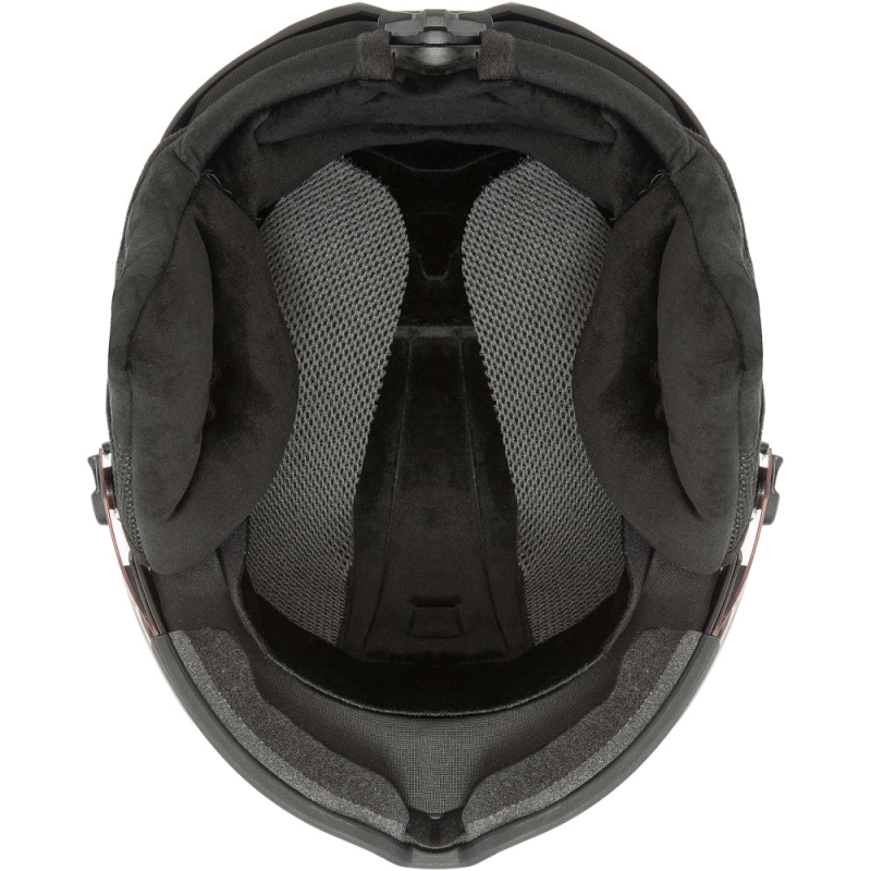 Kask narciarski Uvex HLMT 600 Visor Vario czarny