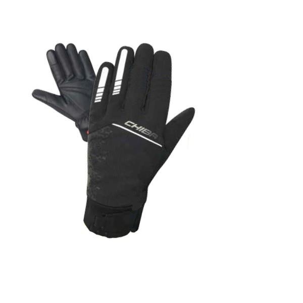 Chiba Rain Touch II Zimowe rękawiczki rowerowe membrana czarne