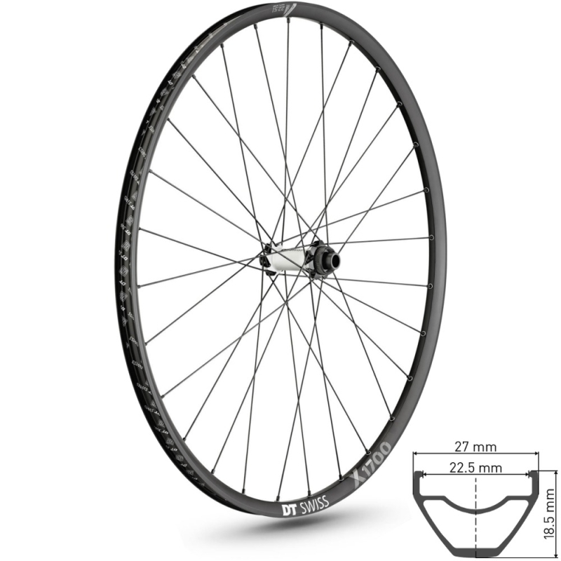 DT Swiss X 1700 Spline Koło przednie 27,5