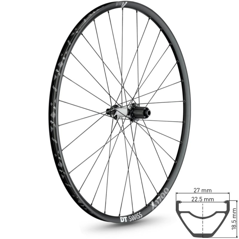 DT Swiss X 1700 Spline Koło tylne 27,5