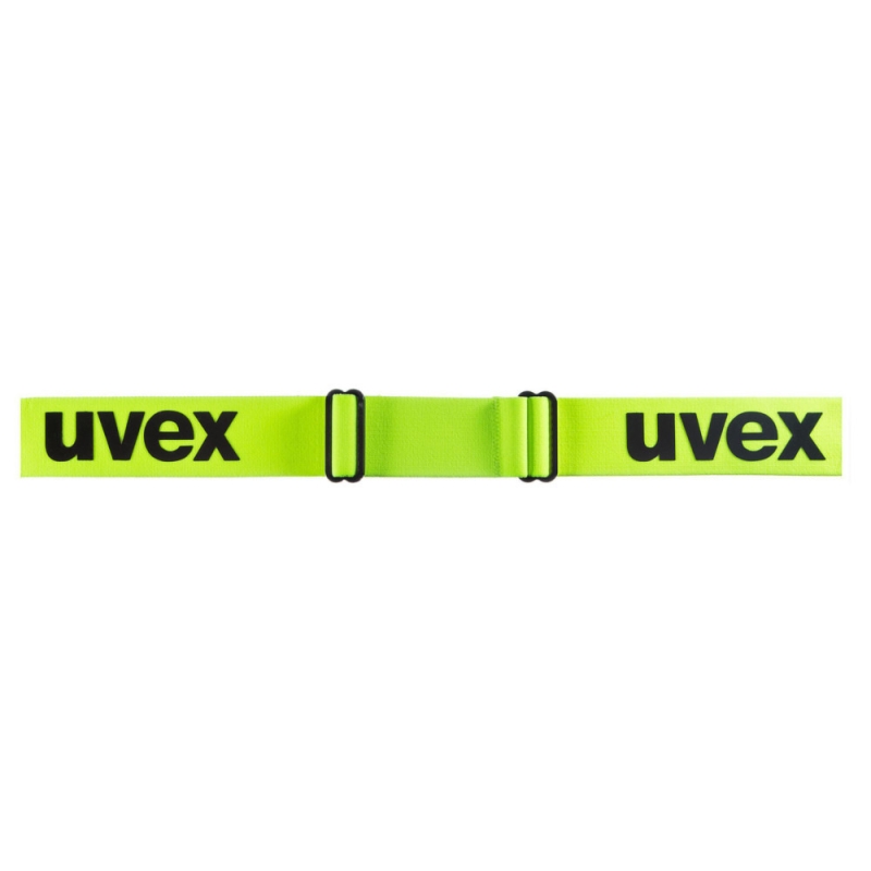 Gogle narciarskie Uvex Athletic CV czarno-limonkowe