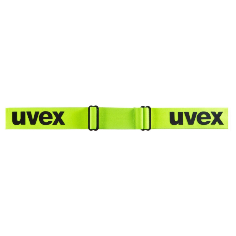 Gogle narciarskie Uvex Athletic CV czarno-limonkowe