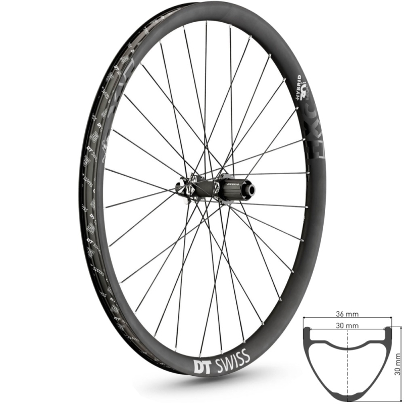 DT Swiss HXC 1200 Spline 30 Koło tylne eMTB 29