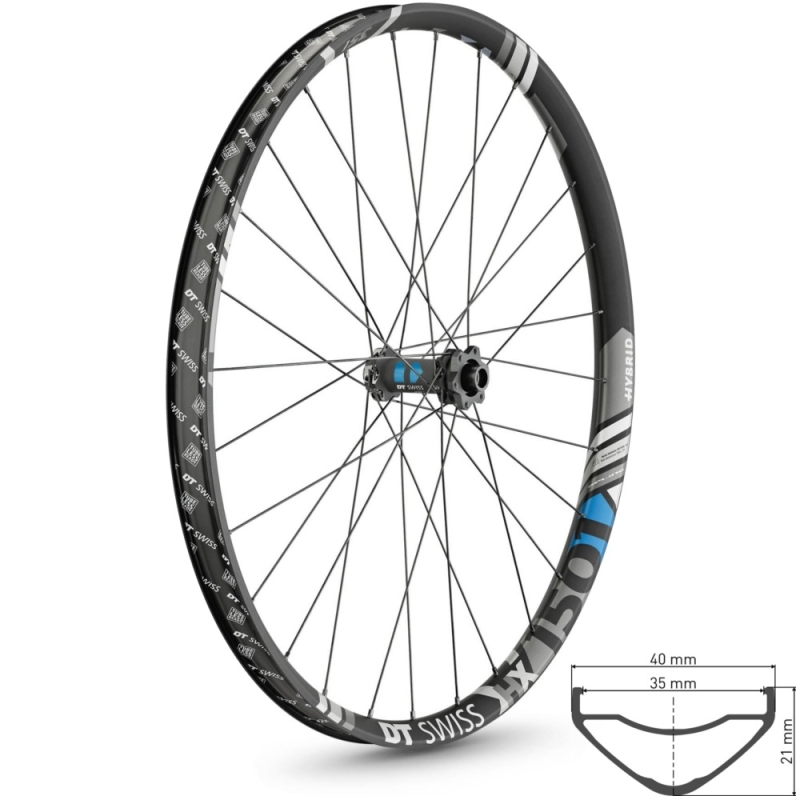 DT Swiss HX 1501 Spline One 35 Koło przednie eMTB 27,5