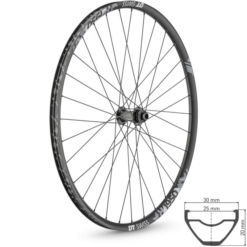 DT Swiss H 1950 Classic 25 Koło przednie eMTB 29