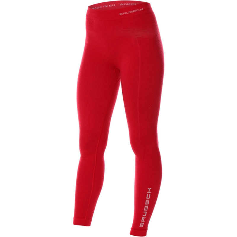 Spodnie damskie Brubeck Extreme Wool malinowe
