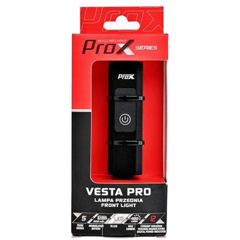 Lampka przednia ProX Vesta Pro