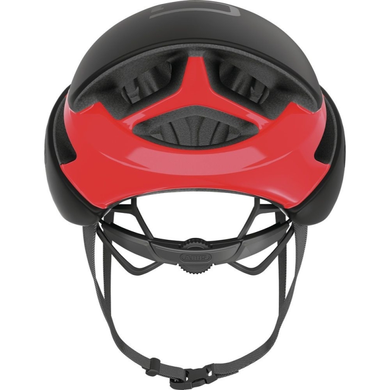 Kask rowerowy Abus GameChanger czarno-czerwony