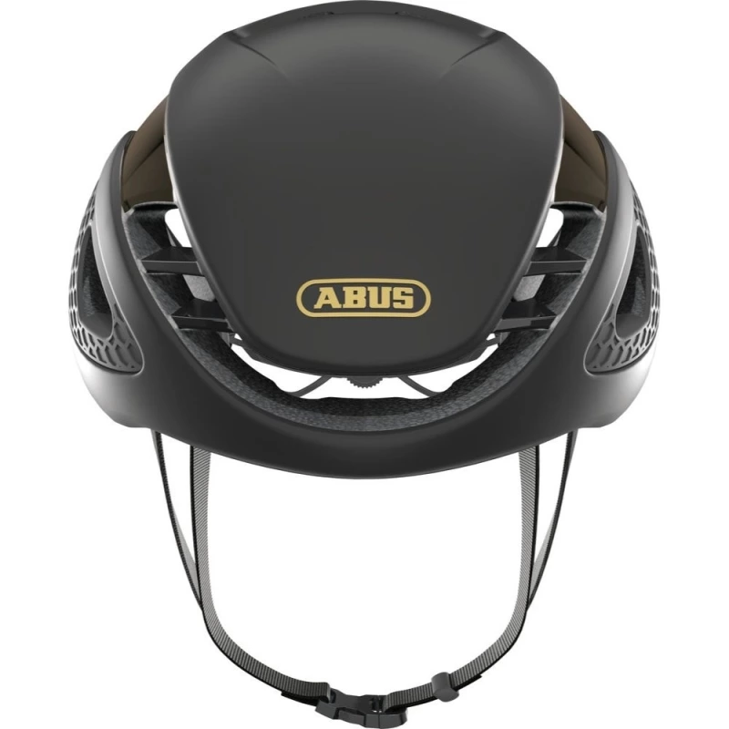 Kask rowerowy Abus GameChanger czarno-złoty