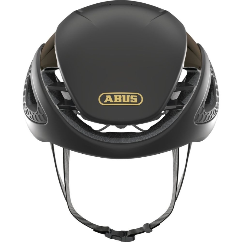 Kask rowerowy Abus GameChanger czarno-złoty