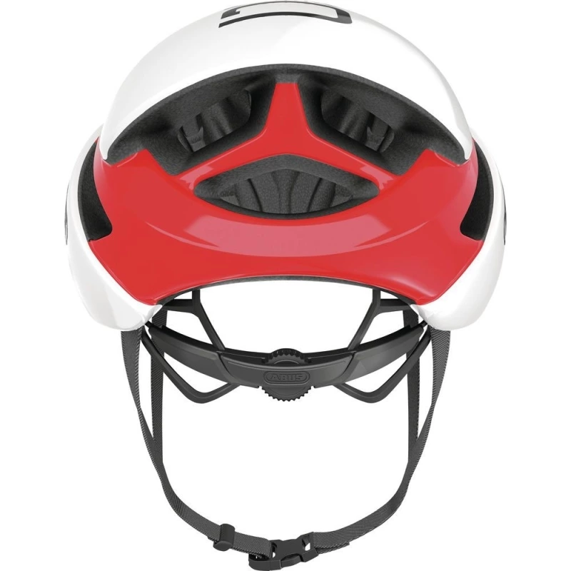 Kask rowerowy Abus GameChanger biało-czerwony