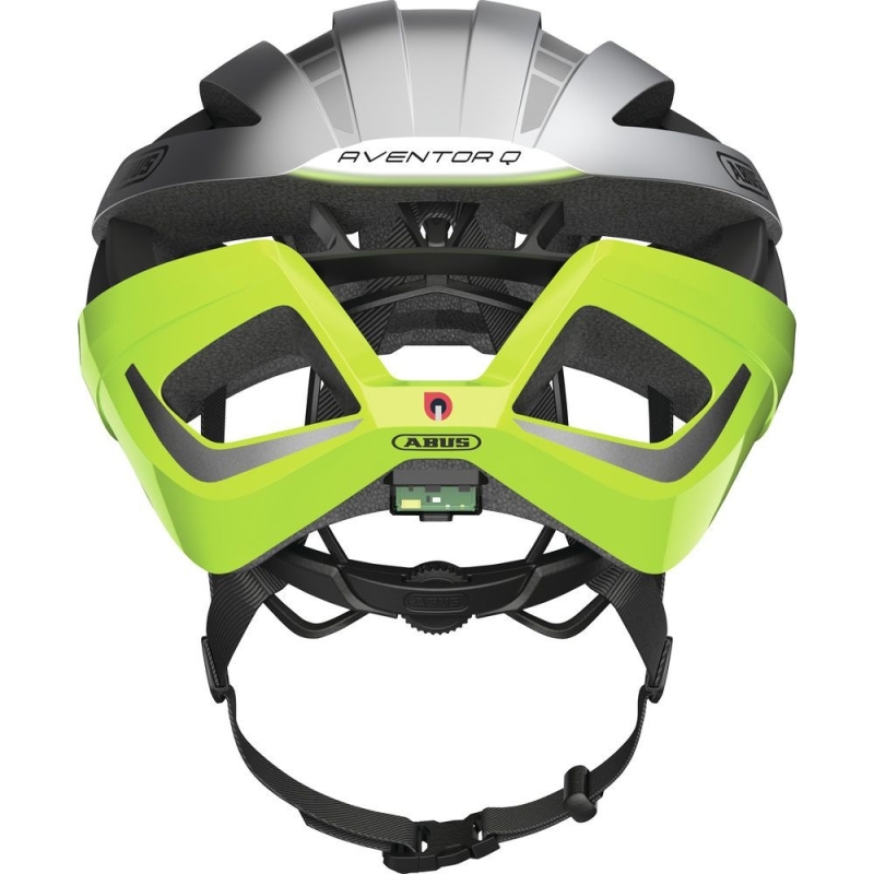 Kask rowerowy Abus Aventor Quin żółty