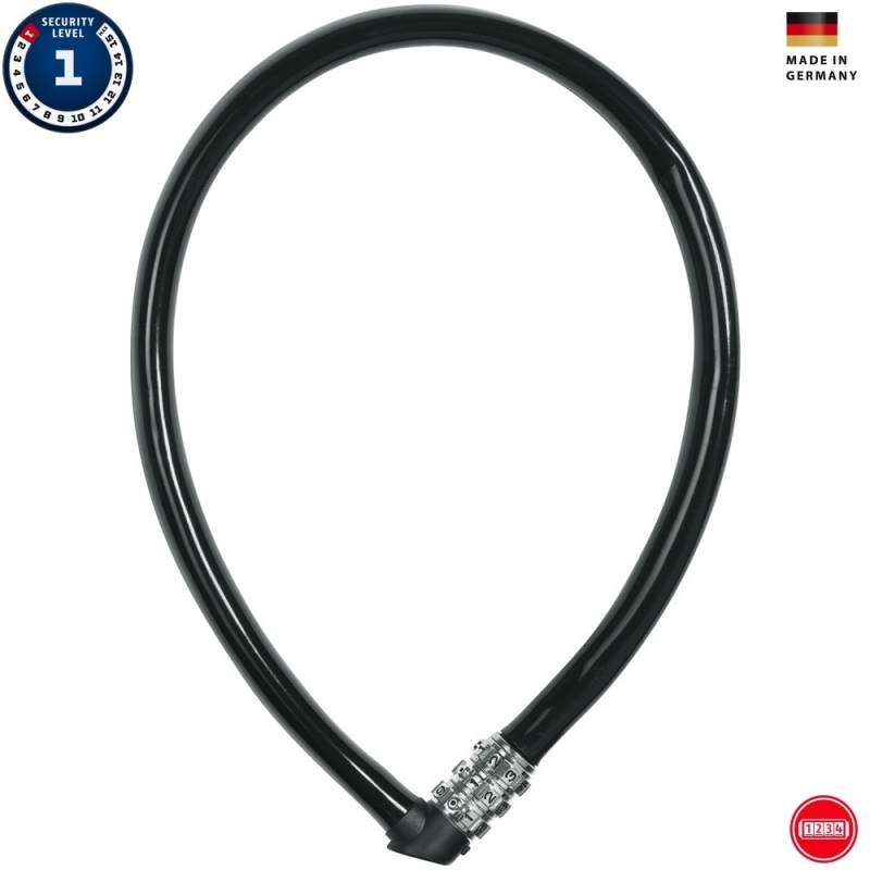 Linka na szyfr Abus 1100 czarna