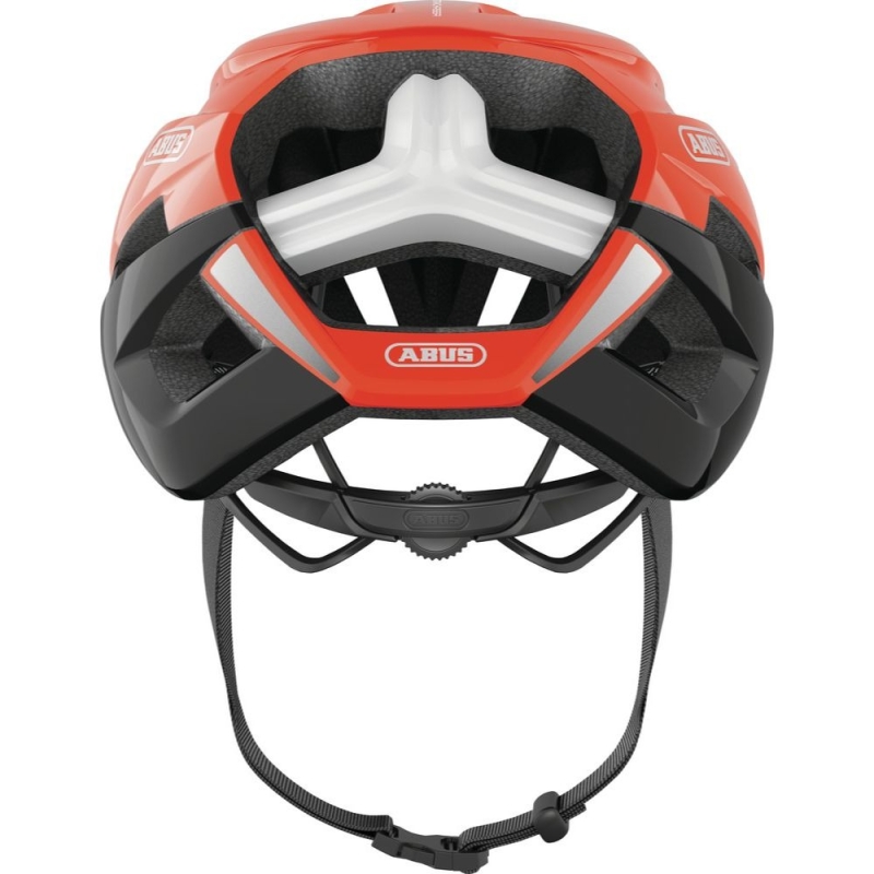 Kask rowerowy Abus StormChaser pomarańczowy