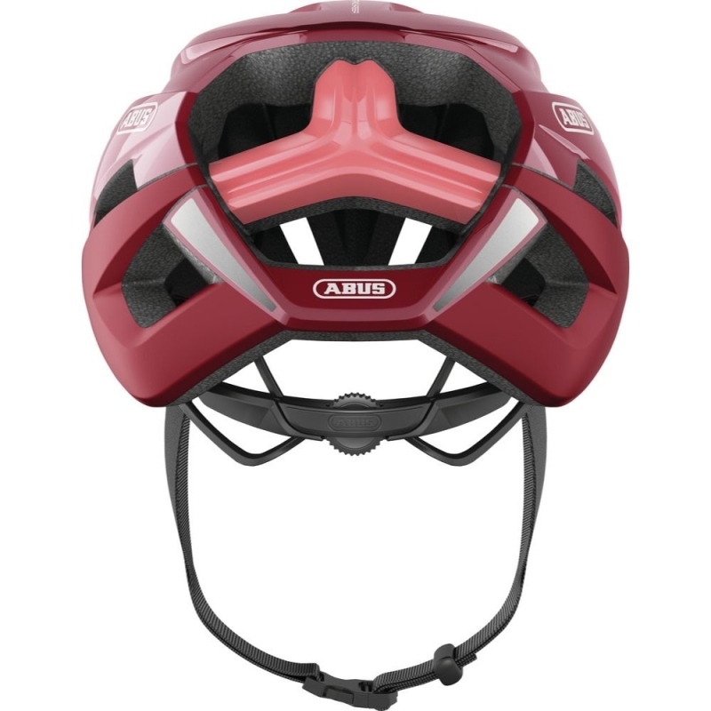 Kask rowerowy Abus StormChaser bordowy