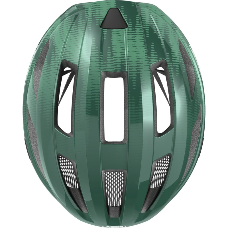 Kask rowerowy Abus Macator zielony