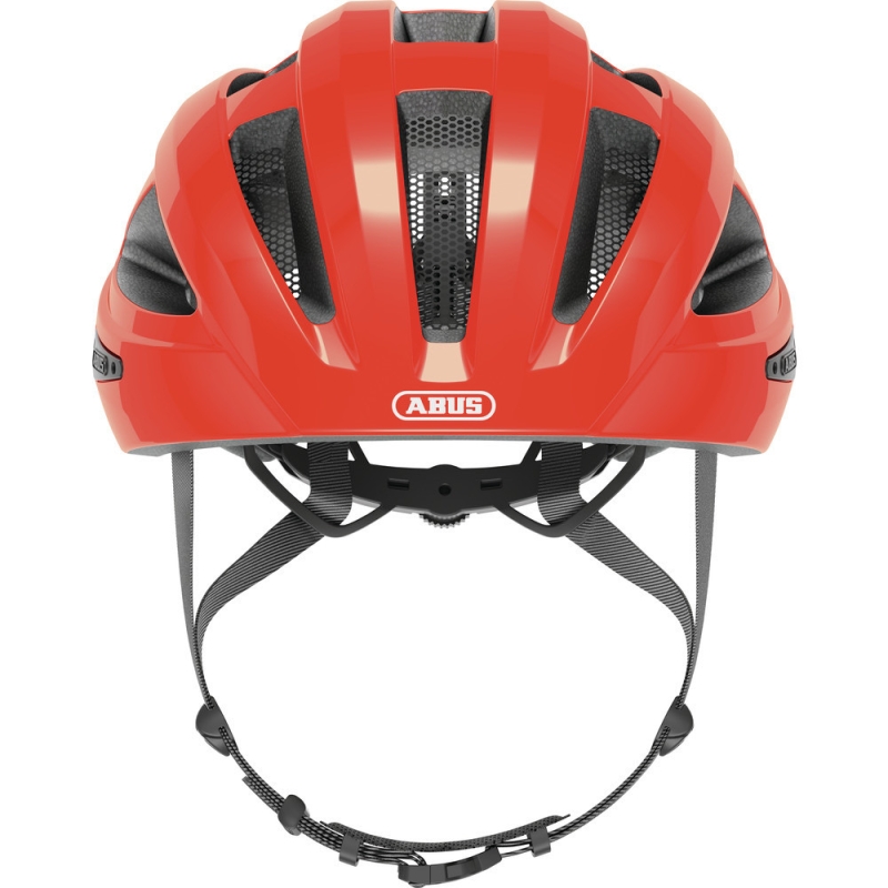 Kask rowerowy Abus Macator pomarańczowy