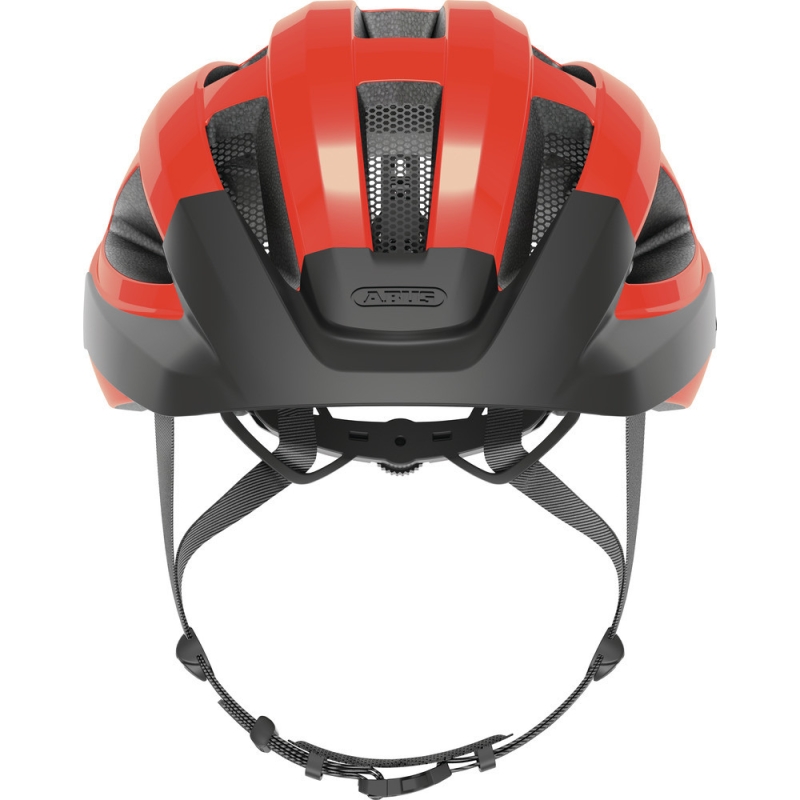 Kask rowerowy Abus Macator pomarańczowy