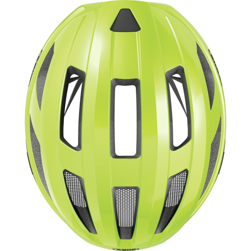 Kask rowerowy Abus Macator żółty