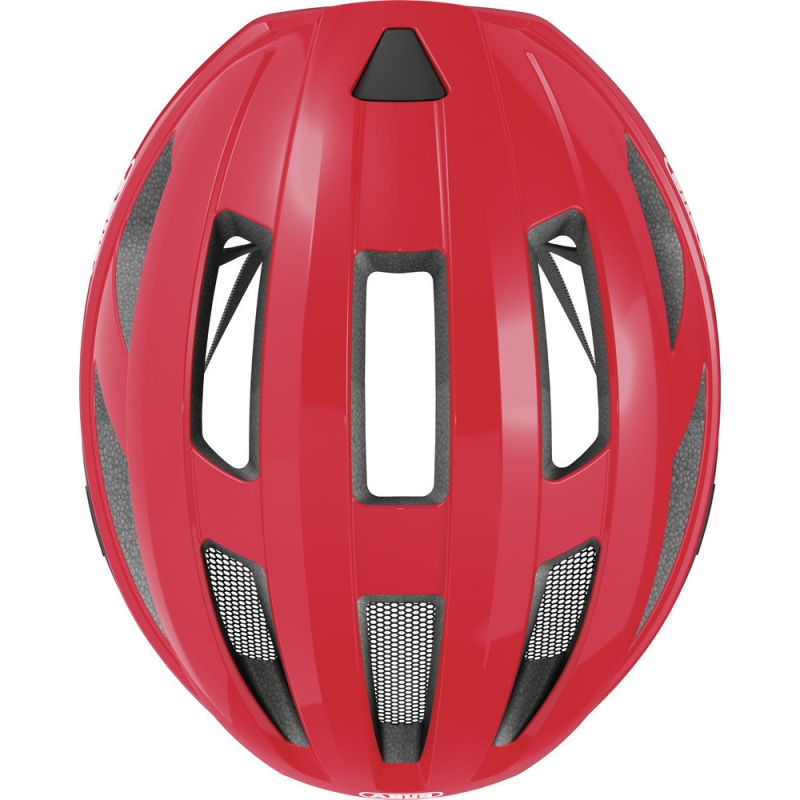 Kask rowerowy Abus Macator czerwony