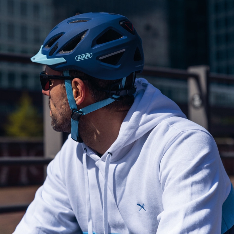 Kask rowerowy Abus Urban-I 3.0 Signal żółty