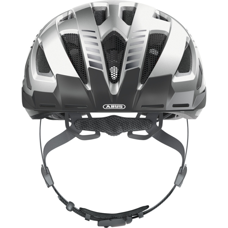 Kask rowerowy Abus Urban-I 3.0 Signal srebrny