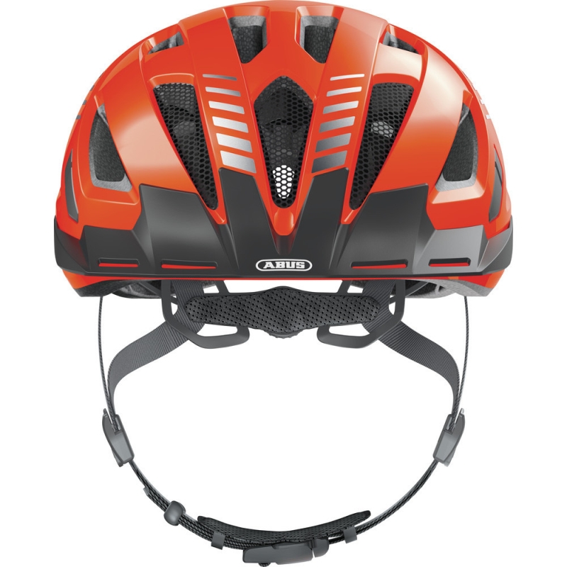 Kask rowerowy Abus Urban-I 3.0 Signal pomarańczowy