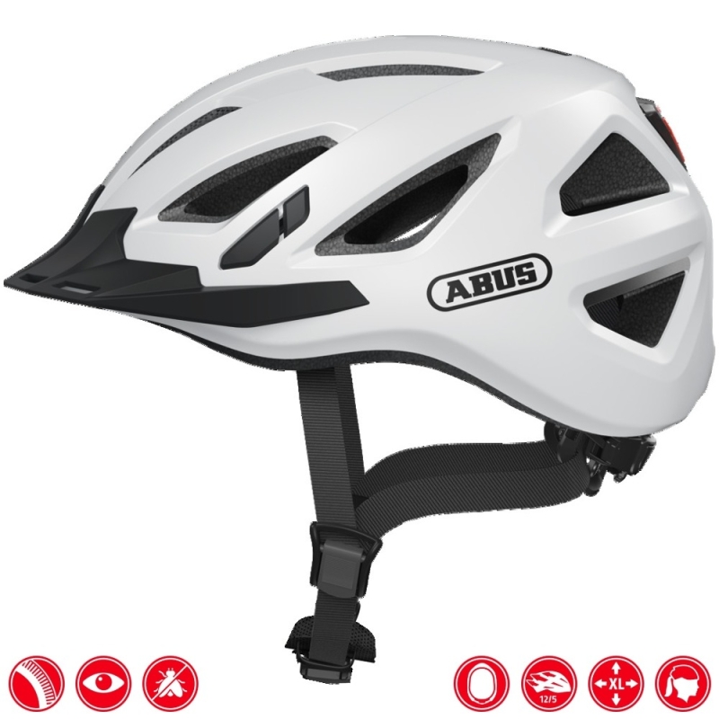 Kask rowerowy Abus Urban-I 3.0 biały