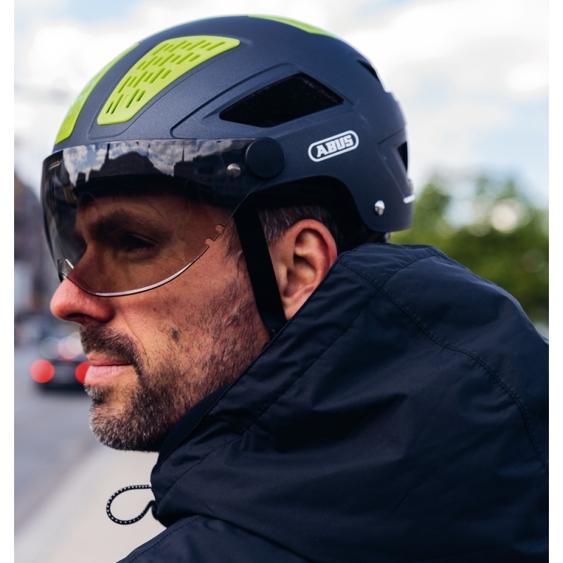 Kask rowerowy Abus Hyban 2.0 ACE żółty