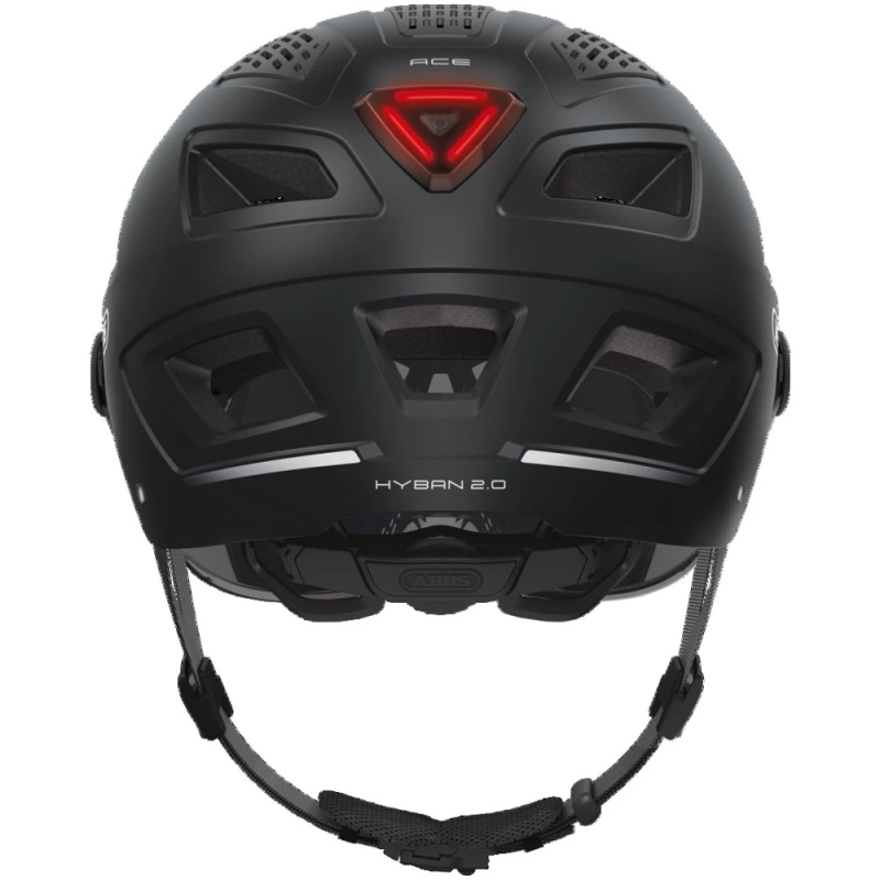 Kask rowerowy Abus Hyban 2.0 ACE czarny