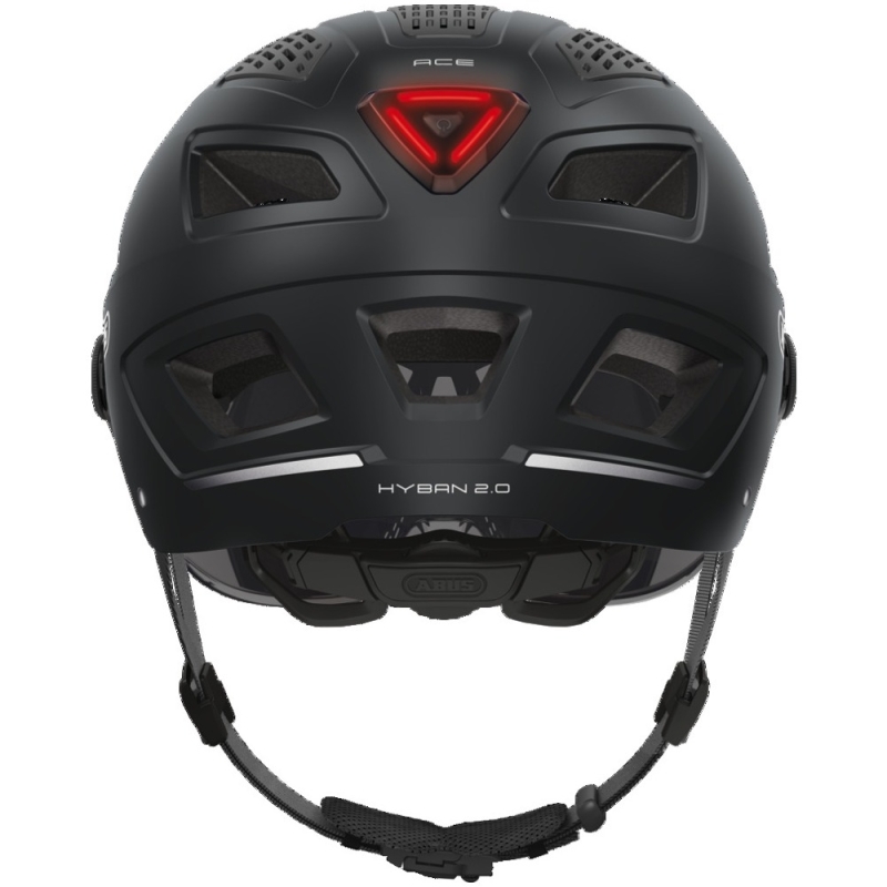 Kask rowerowy Abus Hyban 2.0 ACE czarny