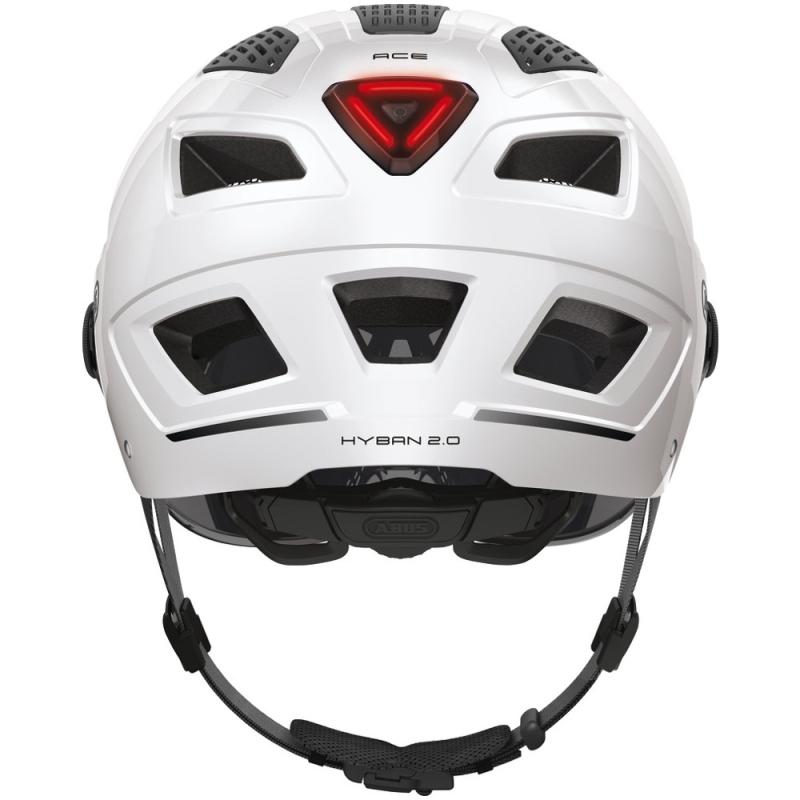 Kask rowerowy Abus Hyban 2.0 ACE biały