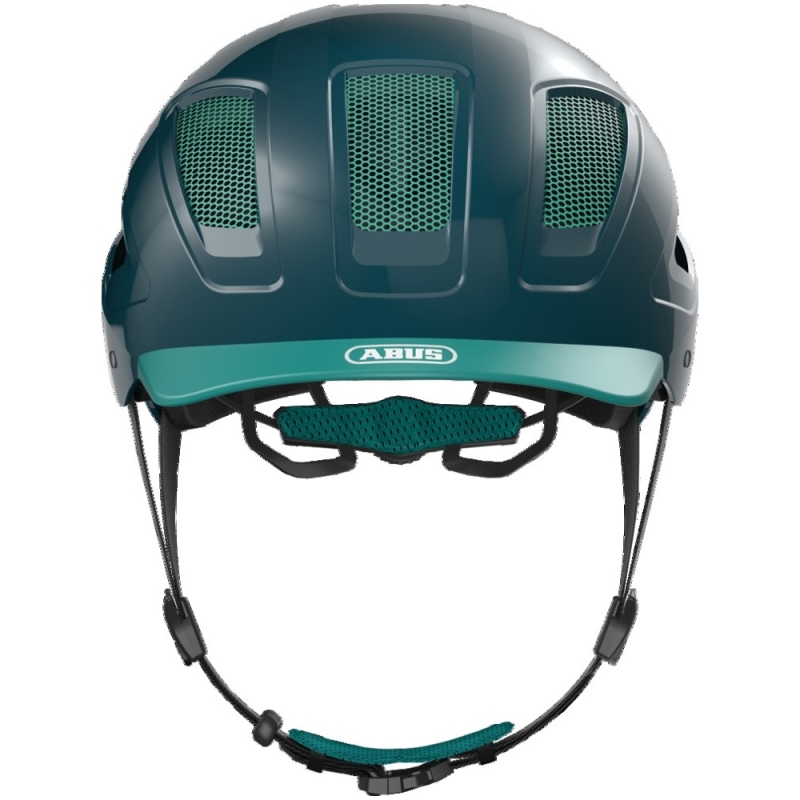 Kask rowerowy Abus Hyban 2.0 ciemnozielony