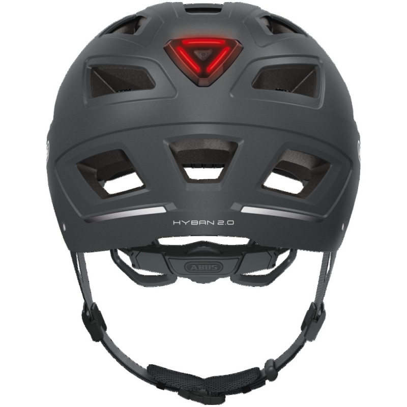 Kask rowerowy Abus Hyban 2.0 tytanowy