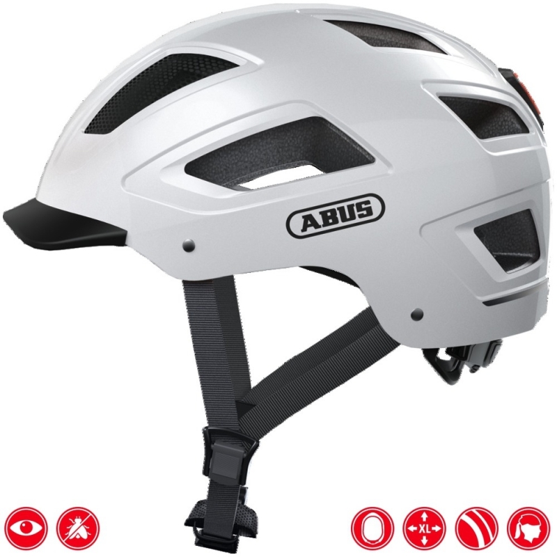 Kask rowerowy Abus Hyban 2.0 biały