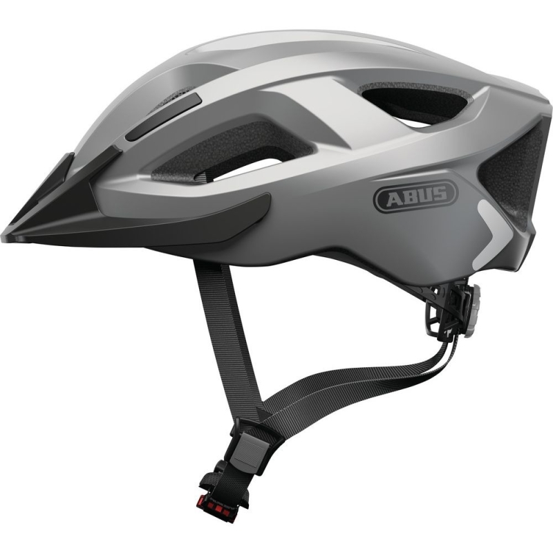 Kask rowerowy Abus Aduro 2.0 srebrny