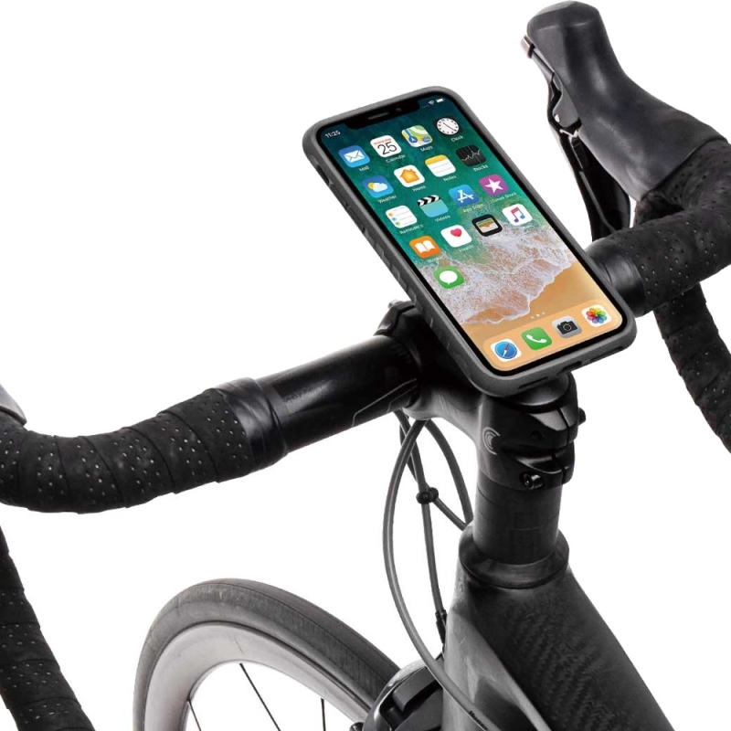 Topeak RideCase Pokrowiec na iPhone Xs Max czarno szary