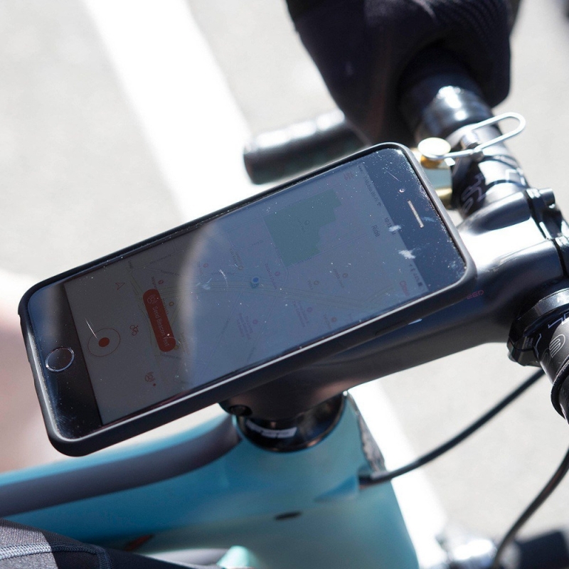Uchwyt na telefon z etui SP Connect Bike Bundle II do iPhone X